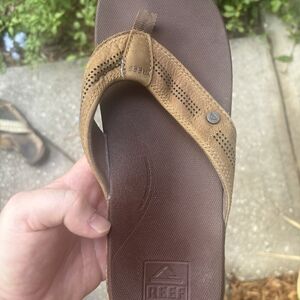 Men's Tan Reef Sandals Size 12